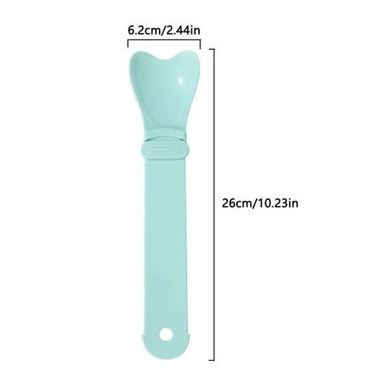 Multi-Functional Cat and Dog Feeding Spoon with Snack Strip Feature