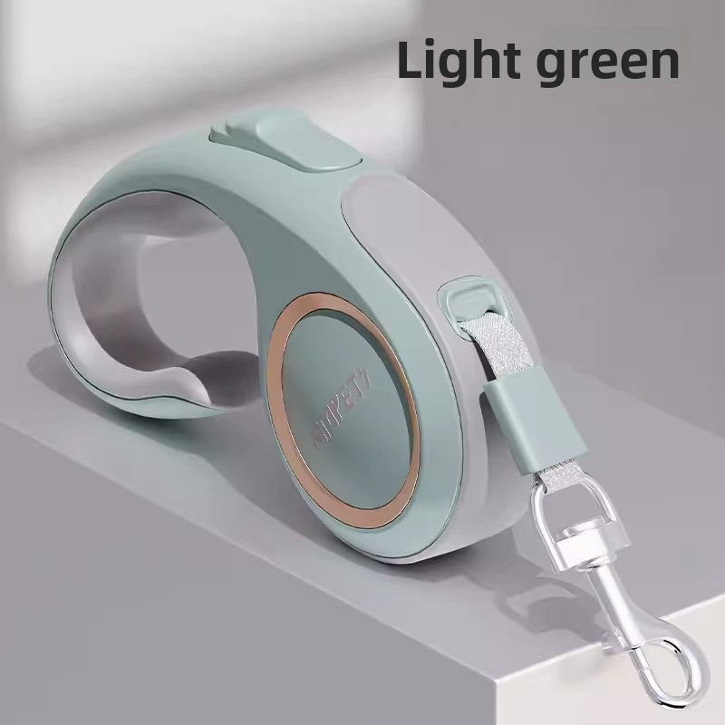 Automatic Retractable Dog Leash with Light