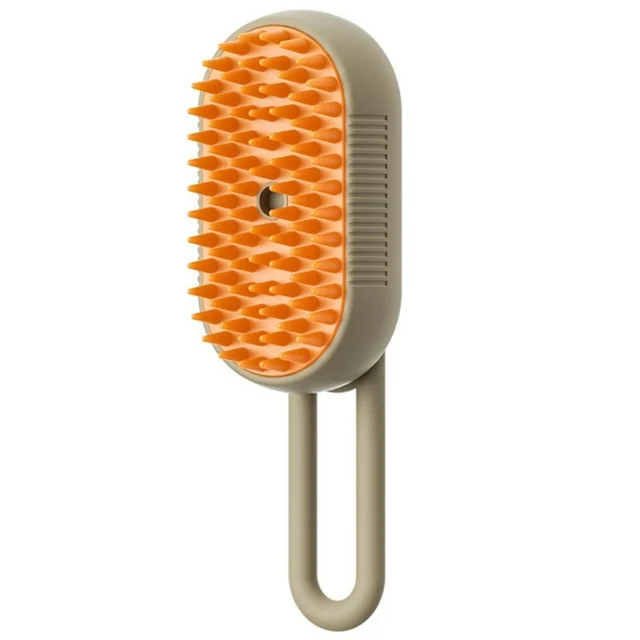Electric Cat Steam Brush ? 3-In-1 Pet Grooming Comb with Water Spray for Cats and Dogs, USB Rechargeable