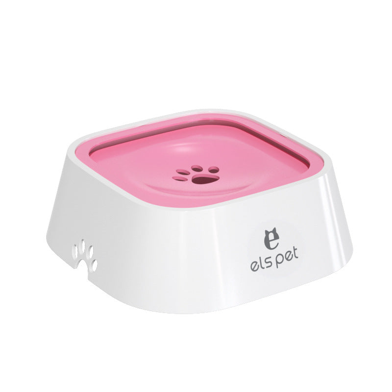 Drinking Water Bowl for cat and dogs with Floating Design - Non-Wetting, Non-Skid, Large Capacity
