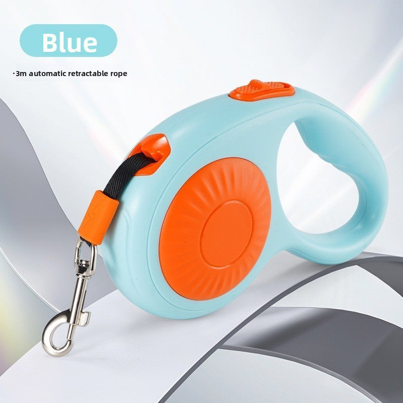 Automatic Retractable Dog Leash with Light