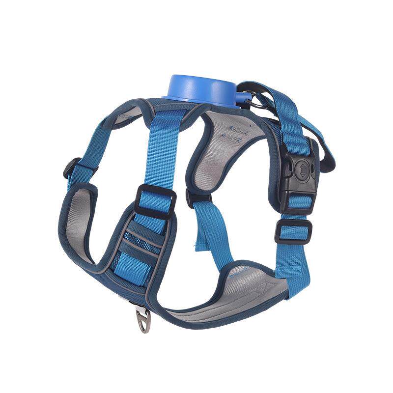 Automatic Retractable Dog Harness Leash with Reflective Vest