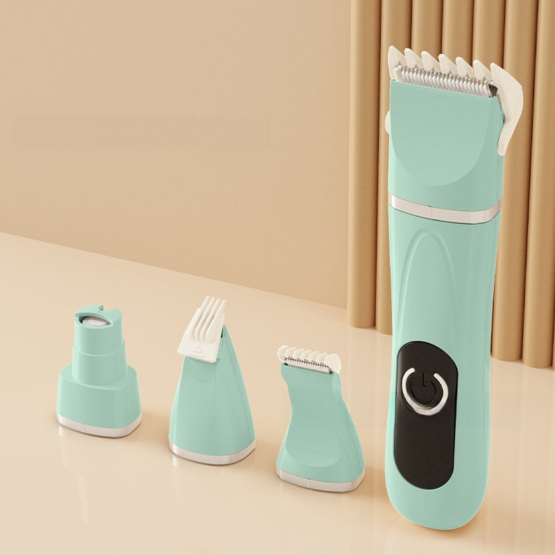 4 in 1 Electric Pet Grooming Kit - Hair Trimmer, Clippers, Nail Grinder for Cats & Dogs